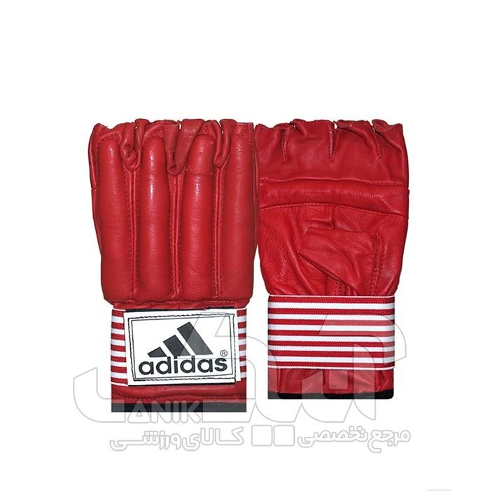 دستکش نیم پنجه چرم Adidas Gloves Half Claw Leather